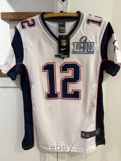 NWT Tom Brady New England Patriots Nike Super Bowl LII 52 Tampa Bay Jerseys Kids