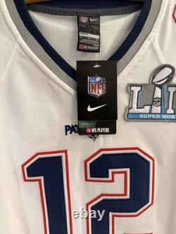 NWT Tom Brady New England Patriots Nike Super Bowl LII 52 Tampa Bay Jerseys Kids