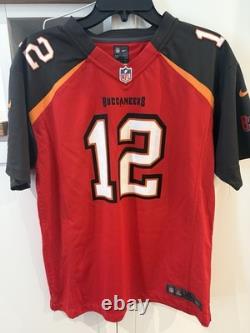 NWT Tom Brady New England Patriots Nike Super Bowl LII 52 Tampa Bay Jerseys Kids