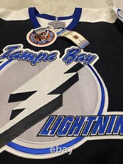 NWT Vintage 1993 Stanley Cup Tampa Bay Lightning Center Ice NHL Jersey 48 Hockey