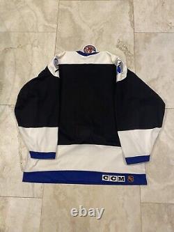 NWT Vintage 1993 Stanley Cup Tampa Bay Lightning Center Ice NHL Jersey 48 Hockey