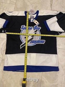 NWT Vintage 1993 Stanley Cup Tampa Bay Lightning Center Ice NHL Jersey 48 Hockey