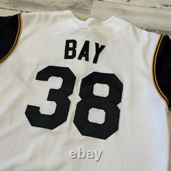 NWT Y2K Pittsburgh Pirates Jason Bay Majestic Baseball MLB Jersey Large