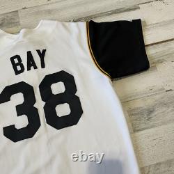 NWT Y2K Pittsburgh Pirates Jason Bay Majestic Baseball MLB Jersey Large