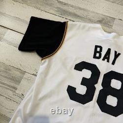 NWT Y2K Pittsburgh Pirates Jason Bay Majestic Baseball MLB Jersey Large