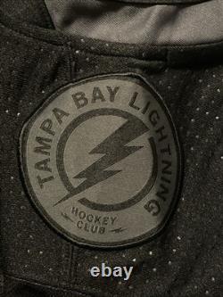 NWT adidas Tampa Bay Lightning Men's Size 54 Hockey Jersey DW4834 Alternate Blk