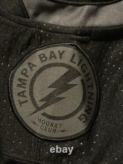 NWT adidas Tampa Bay Lightning Men's Size 54 Hockey Jersey DW4834 Alternate Blk