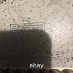 Nautical Map Of The Delaware Bay Inlet Between Cape May & DE