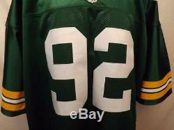 New 1996 Reggie White #92 Green Bay Packers Men 3XL Mitchell & Ness Jersey $250