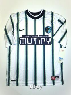 New 1998 1999 Nike Tampa Bay Mutiny Authentic Home Soccer Jersey Kit Shirt MLS