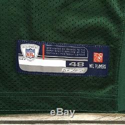 New! 2002 NFL Reebok Authentic Jersey Green Bay Packers Brett Favre Sz. 50 VTG