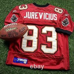 New! 2004 Reebok NFL Authentic Jersey Tampa Bay Buccaneers Joe Jurevicius Sz. 48