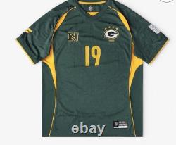 New 2026 Green Bay Packers Fanatics Football x Football V-Neck Jersey- Green XL