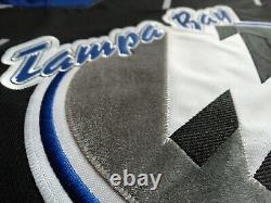 New 3XL Tampa Bay Lightning Fan Concept Reverse Retro Black Storm 1996 Jersey