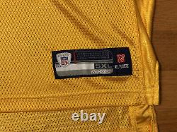 New 5XL Reebok Green Bay Packers Aaron Rodgers #12 Gold NFL Football Jersey