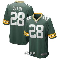 New AJ Dillon Green Bay Packers Nike Game Player Jersey Men's 2022 NFL NWT GB