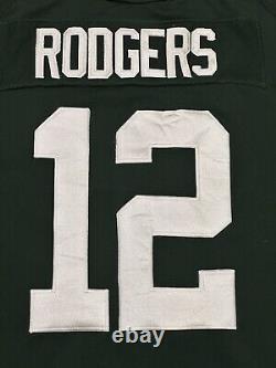 New Aaron Rodgers Authentic On Field Mens 3XL Green Bay NFL Jersey NWT