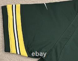 New Aaron Rodgers Authentic On Field Mens 3XL Green Bay NFL Jersey NWT