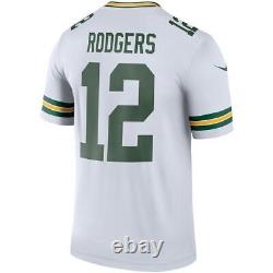 New Aaron Rodgers Green Bay Packers Nike Color Rush Legend Jersey NFL Men's 2XL