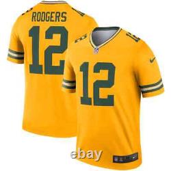 New Aaron Rodgers Green Bay Packers Nike Inverted Legend Jersey Men's 2022 NFL