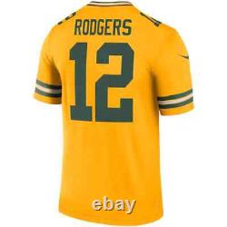 New Aaron Rodgers Green Bay Packers Nike Inverted Legend Jersey Men's 2022 NFL