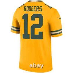 New Aaron Rodgers Green Bay Packers Nike Inverted Legend Jersey Men's Medium NFL