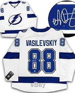 New Andrei Vasilevskiy Autographed Signed Jersey Tampa Bay Lightning JSA