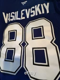 New Authentic Fanatics Andrei Vasilevsky Tampa Bay Lightning Jersey Size 50