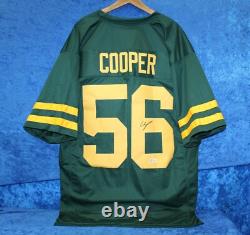 New Edgerrin Cooper Autographed Green Bay Packers Jersey BVA #56 NFL Football