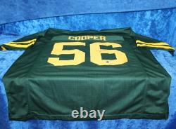 New Edgerrin Cooper Autographed Green Bay Packers Jersey BVA #56 NFL Football