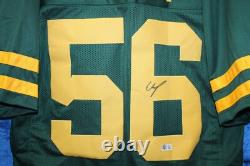New Edgerrin Cooper Autographed Green Bay Packers Jersey BVA #56 NFL Football