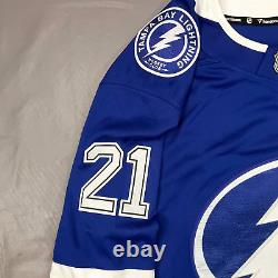 New Fanatics Brayden Point Tampa Bay Lightning Breakaway Jersey Mens Sz XL $175