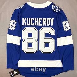 New Fanatics Nikita Kucherov Tampa Bay Lightning Breakaway Jersey Mens Sz S $175