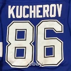 New Fanatics Nikita Kucherov Tampa Bay Lightning Breakaway Jersey Sz 2XL $175