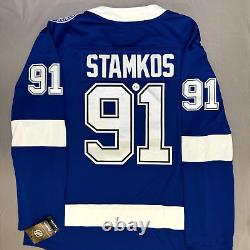 New Fanatics Steven Stamkos Tampa Bay Lightning Mens Breakaway Jersey Sz 2XL