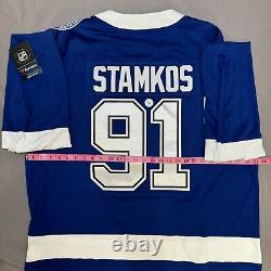 New Fanatics Steven Stamkos Tampa Bay Lightning Mens Breakaway Jersey Sz 2XL