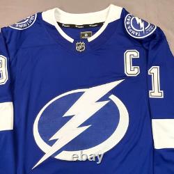 New Fanatics Steven Stamkos Tampa Bay Lightning Mens Breakaway Jersey Sz L $175