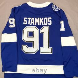 New Fanatics Steven Stamkos Tampa Bay Lightning Mens Breakaway Jersey Sz L $175