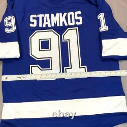 New Fanatics Steven Stamkos Tampa Bay Lightning Mens Breakaway Jersey Sz L $175