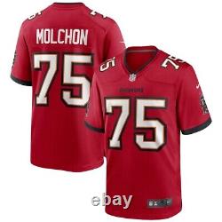 New John Molchon Tampa Bay Buccaneers Nike Game Player Jersey Men's 2022 NFL NWT