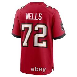 New Josh Wells Tampa Bay Buccaneers Nike Game Player Jersey Men's 2022 NFL NWT