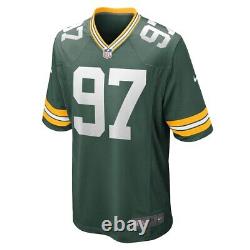 New Kenny Clark Green Bay Packers Nike Game Player Jersey Men's 2022 NFL NWT