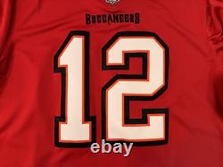 New L Nike Tom Brady Tampa Bay Buccaneers Vapor Limited Stitched Home Jersey Men