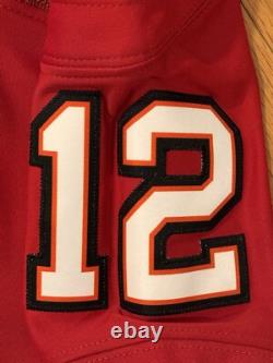New L Nike Tom Brady Tampa Bay Buccaneers Vapor Limited Stitched Home Jersey Men