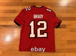New L Nike Tom Brady Tampa Bay Buccaneers Vapor Limited Stitched Home Jersey Men