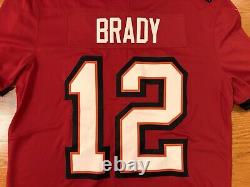 New L Nike Tom Brady Tampa Bay Buccaneers Vapor Limited Stitched Home Jersey Men
