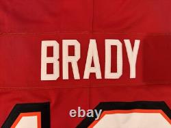 New L Nike Tom Brady Tampa Bay Buccaneers Vapor Limited Stitched Home Jersey Men
