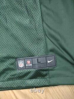 New Large Nike Authentic Limited Greey Bay Packers Aarron Rogers NFL Jersey