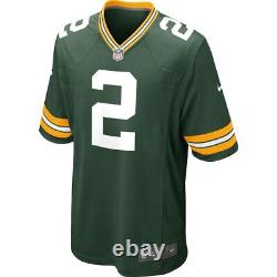 New Mason Crosby Green Bay Packers Nike Game Player Jersey Men's 2022 NFL NWT