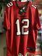 New Men's Tampa Bay Buccaneers Tom Brady Nike Red Vapor Limited Jersey Size Xl